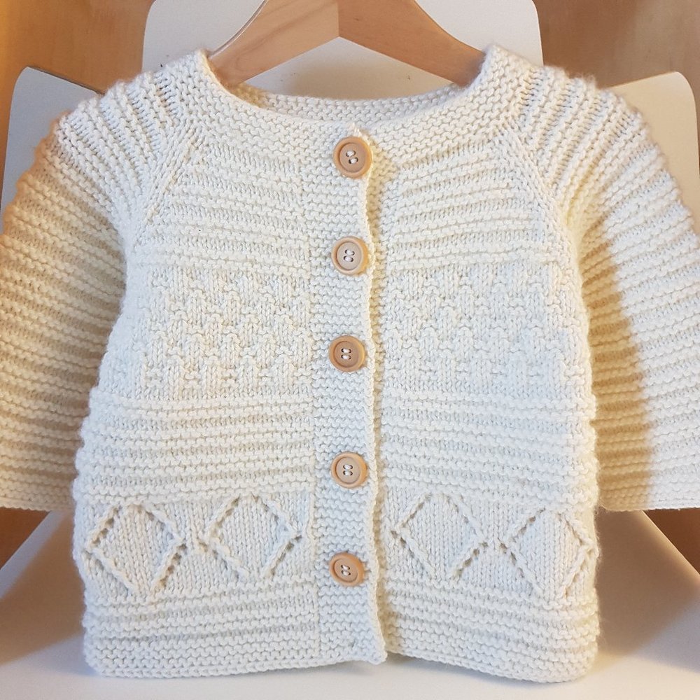 Baby Cardigan Sweater - Picture 2 of 5